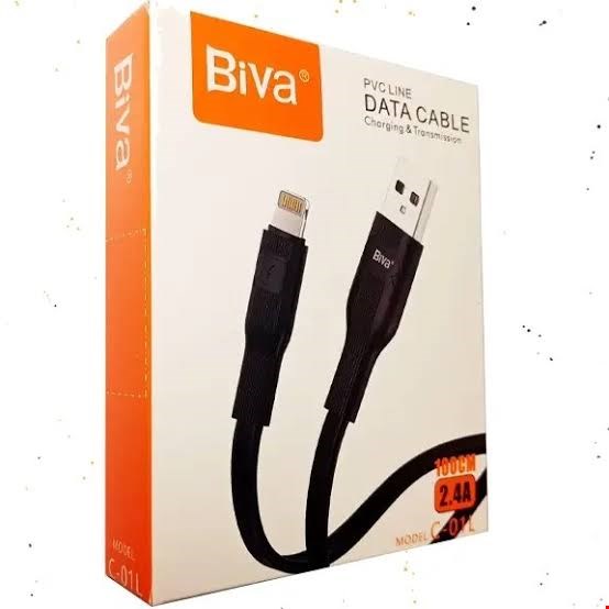 کابل شارژر lightning biva مدل C_01L