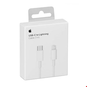 کابل شارژر تایپ c به lightning اصلی آیفون