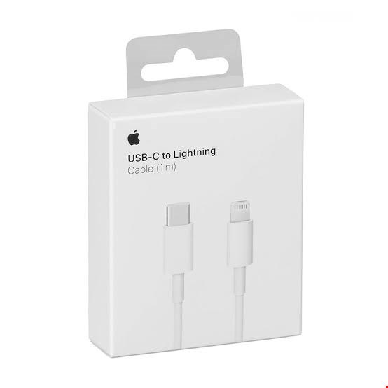کابل شارژر تایپ c به lightning اصلی آیفون