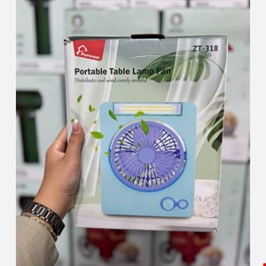 پنکه شارژی چراغدار protable table